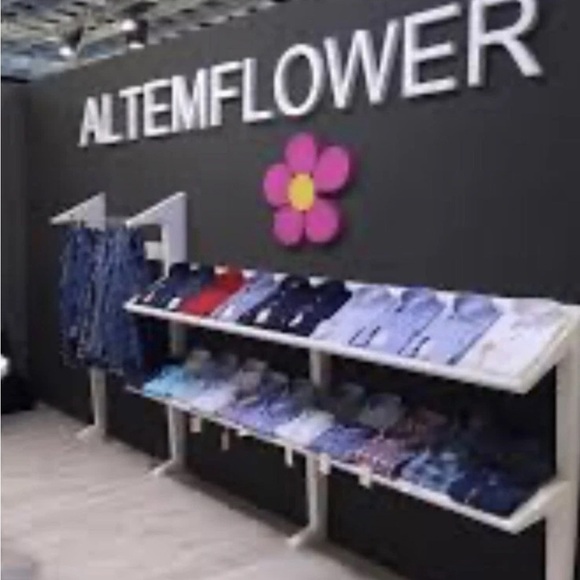 Altemflower Shirt Mens L 16.5 42 Colorful Striped Button Down Long Sleeve Pocket - Picture 16 of 16